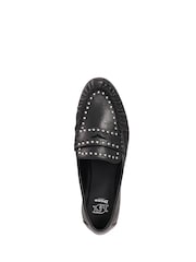 Dune London Black Gazillion Studded Loafers - Image 5 of 6
