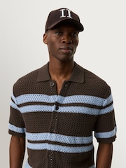 Les Deux Brown Gespertus Knitted Shirt - Image 3 of 7