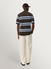 Les Deux Brown Gespertus Knitted Shirt - Image 4 of 7
