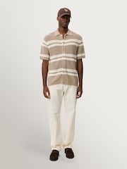 Les Deux Natural Gespertus Knitted Shirt - Image 3 of 6