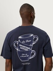 Les Deux Blue Ben Artist Print T-Shirt - Image 3 of 7