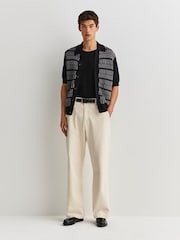 Oliver Spencer Cream Marin Utility Trousers - Image 1 of 9