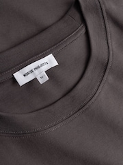 Norse Projects Grey Dyrehaven Logo Print T-Shirt - Image 5 of 5