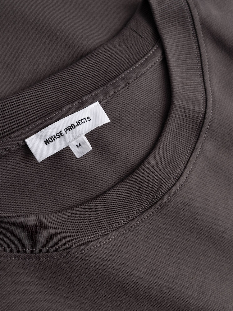 Norse Projects Grey Dyrehaven Logo Print T-Shirt - Image 5 of 5