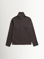 Norse Projects Black Teno Military Rib Zip Cardigan - Image 3 of 6