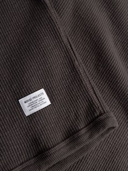 Norse Projects Black Teno Military Rib Zip Cardigan - Image 4 of 6