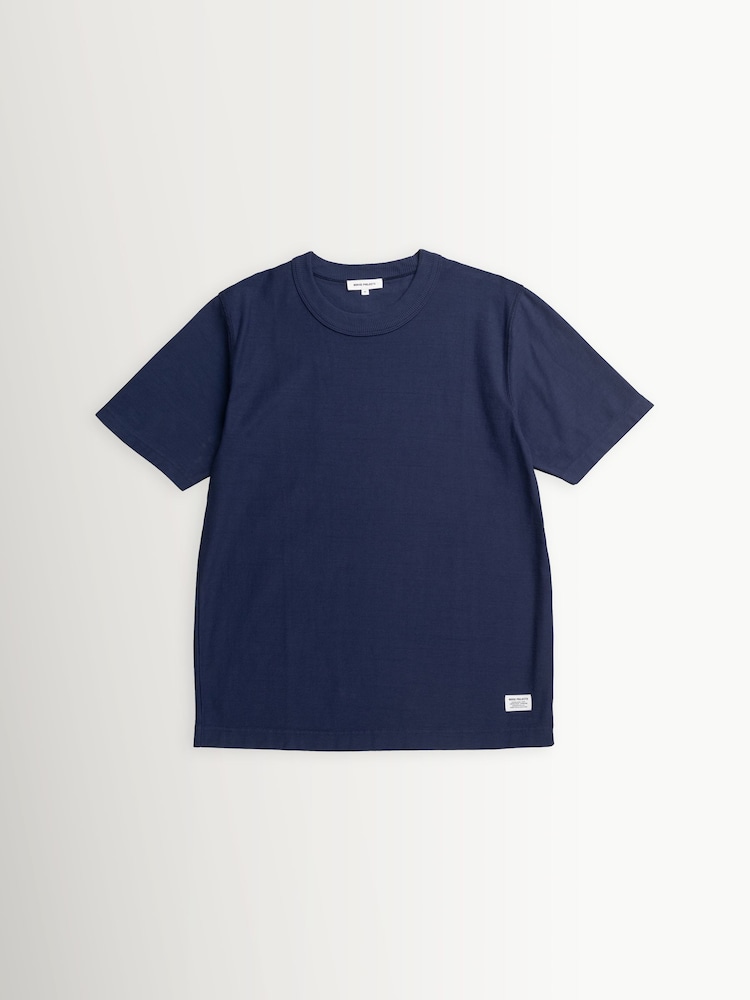 Norse Projects Blue Elmelunde Dry Cotton T-Shirt - Image 1 of 4