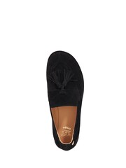 Dune London Black Grounding Round Toe Tassle Loafers - Image 5 of 6