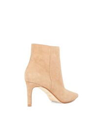 Dune London Brown Obsessively Mid Set Back Point Heel Boots - Image 3 of 5
