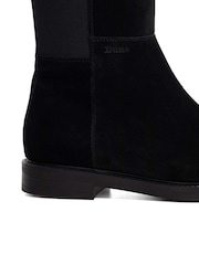 Dune London Soft Black Tallo 50/50 High Leg Boots - Image 6 of 6
