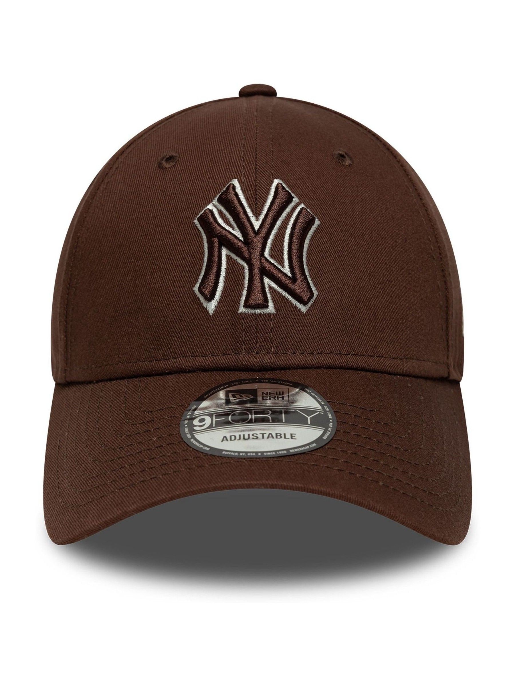 Buy New Era Brown New York Yankees Team Outline Cap from Next Canada