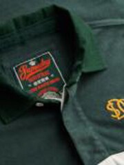 Superdry Green Rugby Shirt - Image 5 of 5