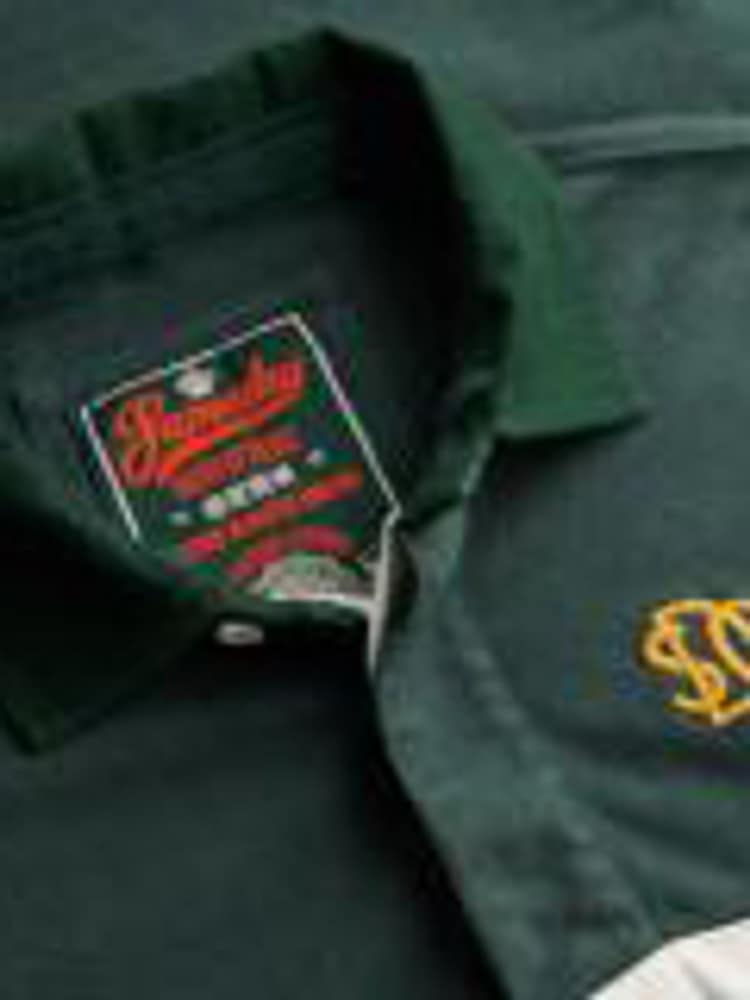 Superdry Green Rugby Shirt - Image 5 of 5