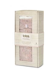 Totes Pink Toasties Ladies Texture Slipper Socks - Image 5 of 5