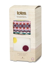 Totes Toasties Ladies Welly Boot Socks 2 Pack - Bild 5 von 5