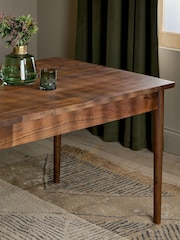 Nkuku Brown Anbu Acacia 6 Seater Dining Table - Image 3 of 6