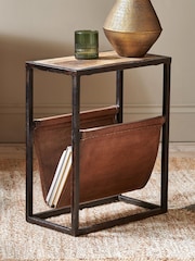 Nkuku Natural Alera Side Table - Image 2 of 5