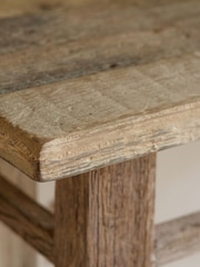 Nkuku Natural Ibo Reclaimed Wood Console Table - Image 3 of 5