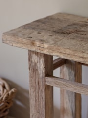 Nkuku Natural Ibo Reclaimed Wood Console Table - Image 4 of 5