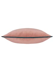Furn Blush Teal Meridian Velvet Cushion - Image 3 of 4