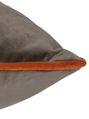 Furn Mocha Pumpkin Meridian Velvet Cushion - Image 4 of 4