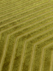 Paoletti Olive Empress Faux Fur Cushion - Image 4 of 4