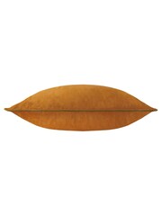 Furn Ginger Olive Meridian Velvet Cushion - Image 2 of 4