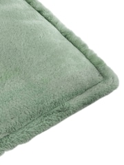 Furn Frost Green Kallu Faux Fur Cushion - Image 3 of 4