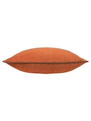 Furn Pumpkin Mocha Meridian Velvet Cushion - Image 4 of 4