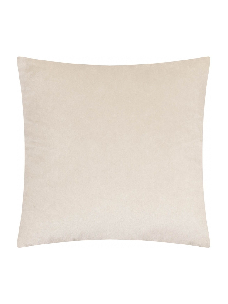 Paoletti Oyster Empress Faux Fur Cushion - Image 2 of 4