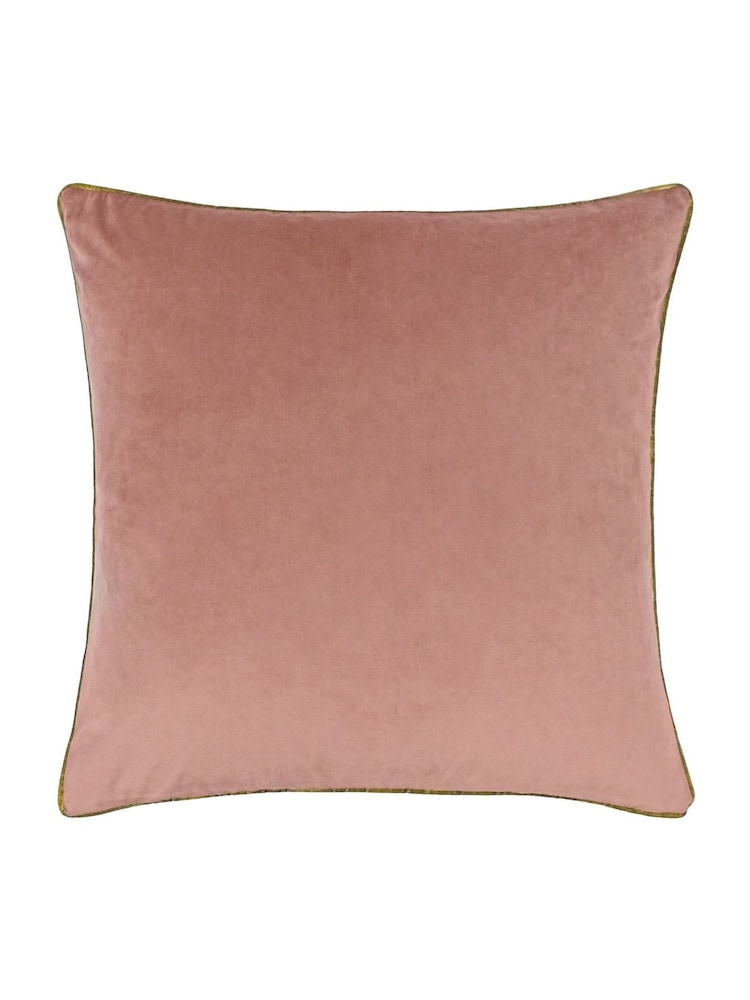 Furn Blush Gold Meridian Velvet Cushion - Image 2 of 4