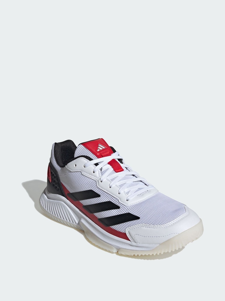 adidas White Courtquick Padel Shoes - Image 1 of 4 adidas White Courtquick Padel Shoes - Image 1 of 4