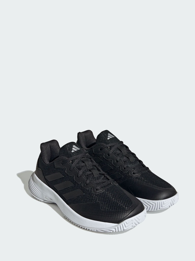 adidas Black Gamecourt 2.0 Tennis Shoes - Image 1 of 4 adidas Black Gamecourt 2.0 Tennis Shoes - Image 1 of 4