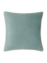 Furn Mineral Blush Meridian Velvet Cushion - Image 2 of 4