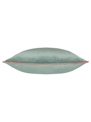 Furn Mineral Blush Meridian Velvet Cushion - Image 3 of 4