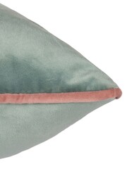 Furn Mineral Blush Meridian Velvet Cushion - Image 4 of 4
