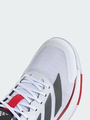 adidas White Crazyquick Padel Shoes - Image 3 of 4