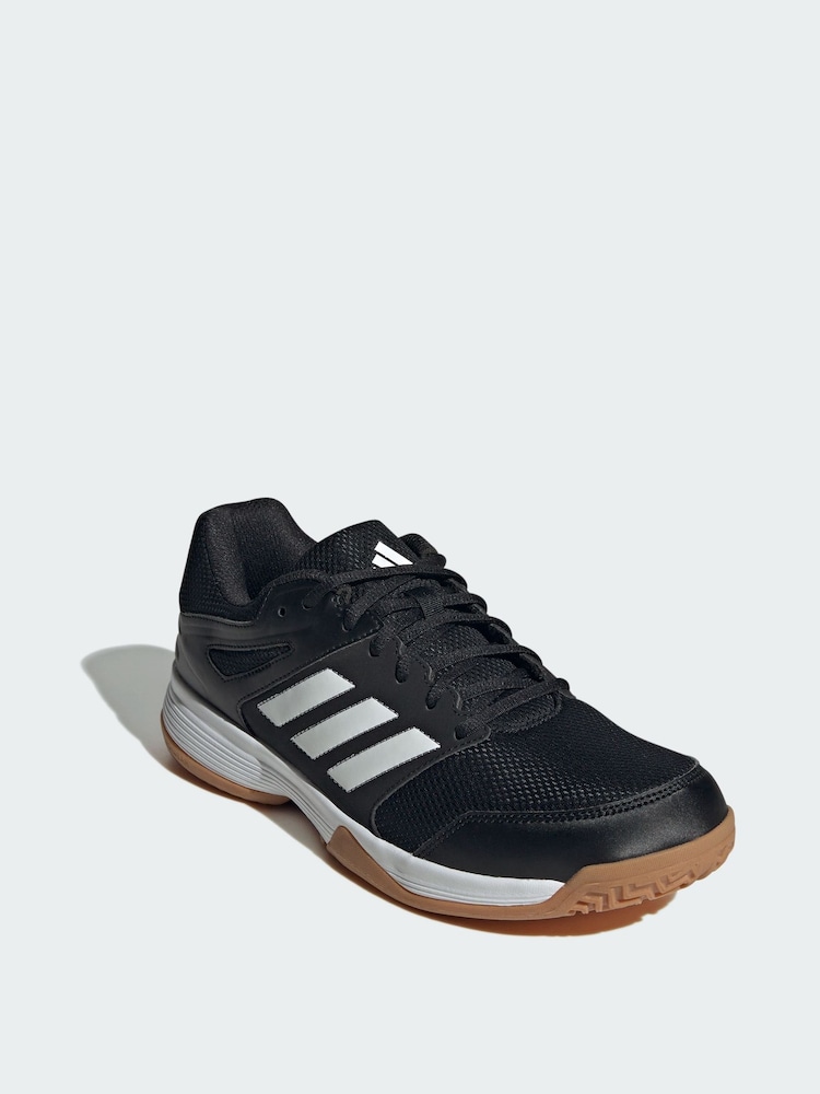 adidas Black Speedcourt Indoor Shoes - Image 1 of 4