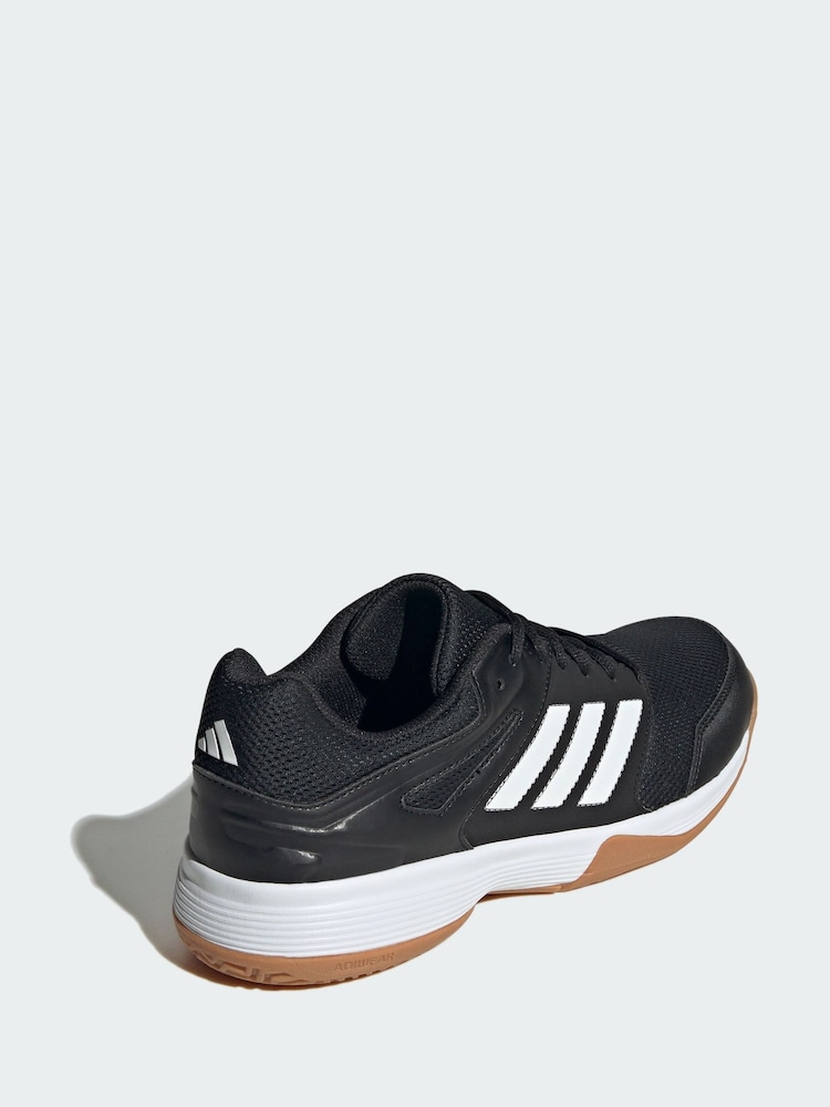 adidas Black Speedcourt Indoor Shoes - Image 2 of 4