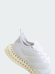 adidas White 4 Running Shoes - Image 4 of 4