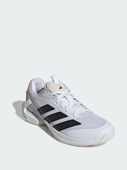 adidas White Adizero Ubersonic 5 Tennis Shoes - Image 1 of 4