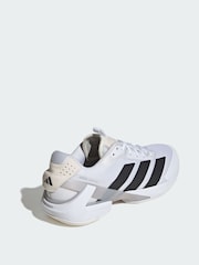 adidas White Adizero Ubersonic 5 Tennis Shoes - Image 2 of 4