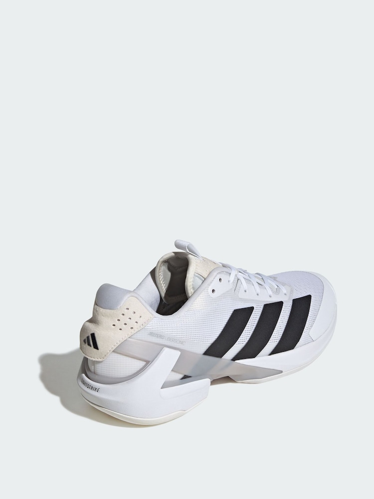 adidas White Adizero Ubersonic 5 Tennis Shoes - Image 2 of 4