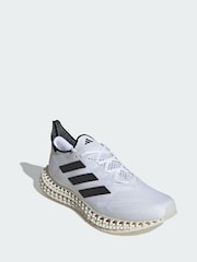 adidas White 4 Running Shoes - Image 1 of 4