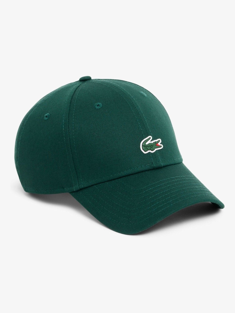 Lacoste Green x New Era Cotton Cap - Image 1 of 4 Lacoste Green x New Era Cotton Cap - Image 1 of 4