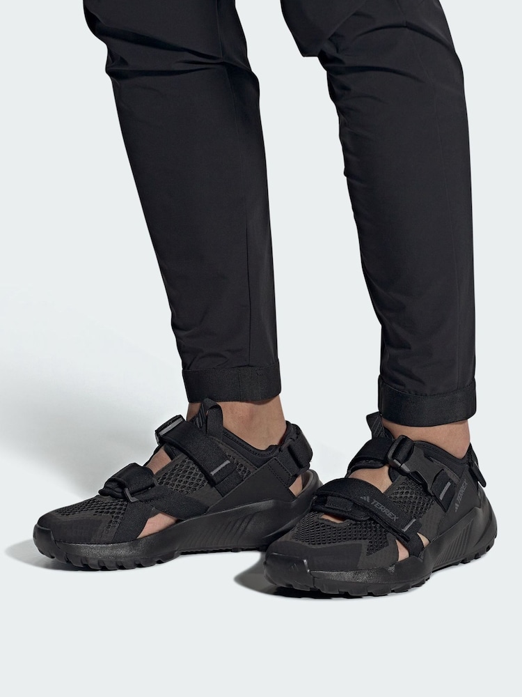adidas Terrex Black Hydroterra Sandals - Image 1 of 5