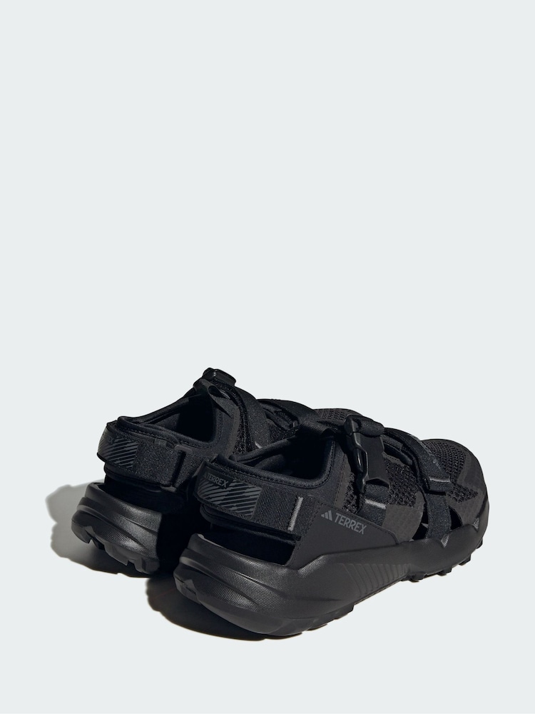adidas Terrex Black Hydroterra Sandals - Image 2 of 5