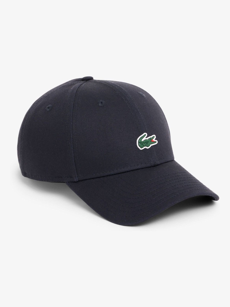 Lacoste Black x New Era Cotton Cap - Image 1 of 4 Lacoste Black x New Era Cotton Cap - Image 1 of 4