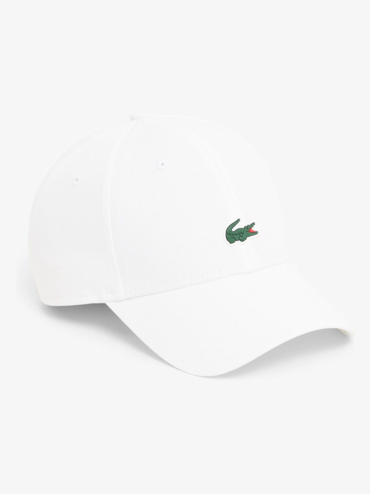 Lacoste White x New Era Cotton Cap - Image 1 of 4 Lacoste White x New Era Cotton Cap - Image 1 of 4