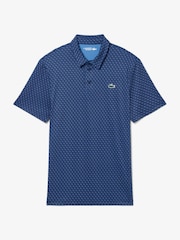 Lacoste Blue Regular Fit Ultra-Dry UPF 50 Jersey Golf Polo Shirt - Image 1 of 3